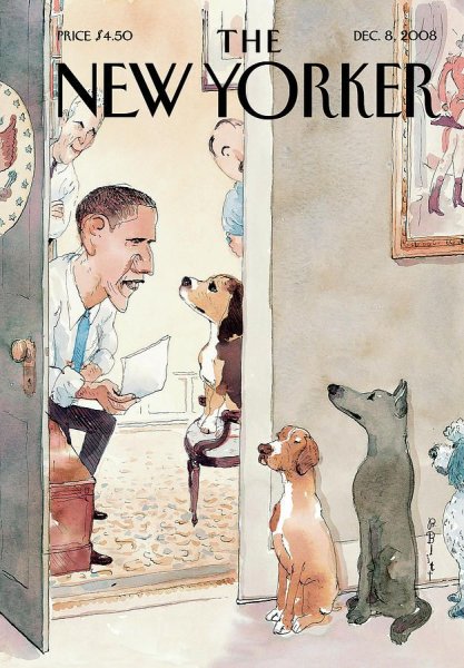 Обложка журнала «New Yorker». Габелен