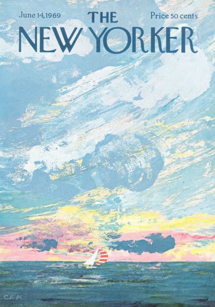 New Yorker обложки журнала зима