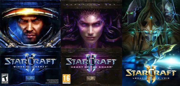 STARCRAFT 2 обложка игры