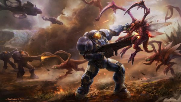 STARCRAFT 2 Терраны и Зерги