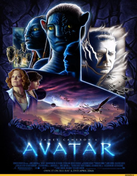 Аватар Джеймса Кэмерона Постер