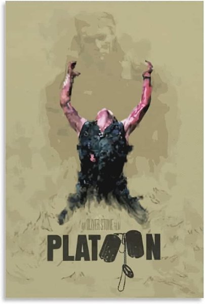 Взвод фильм 1986 Постер