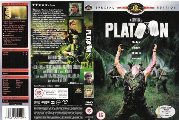 Взвод фильм 1986 обложка