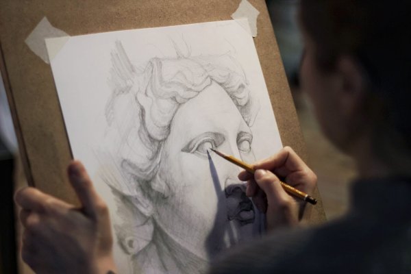 Портрет натурщик