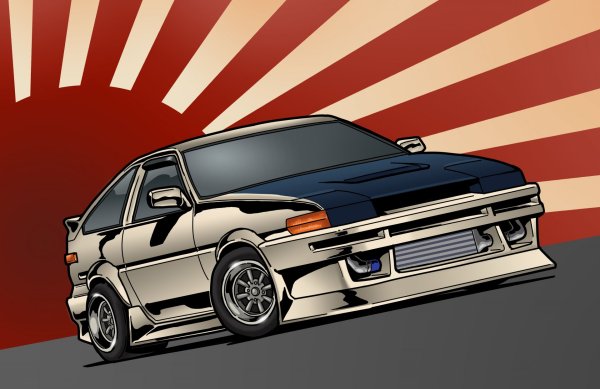 Toyota Chaser 90 Art