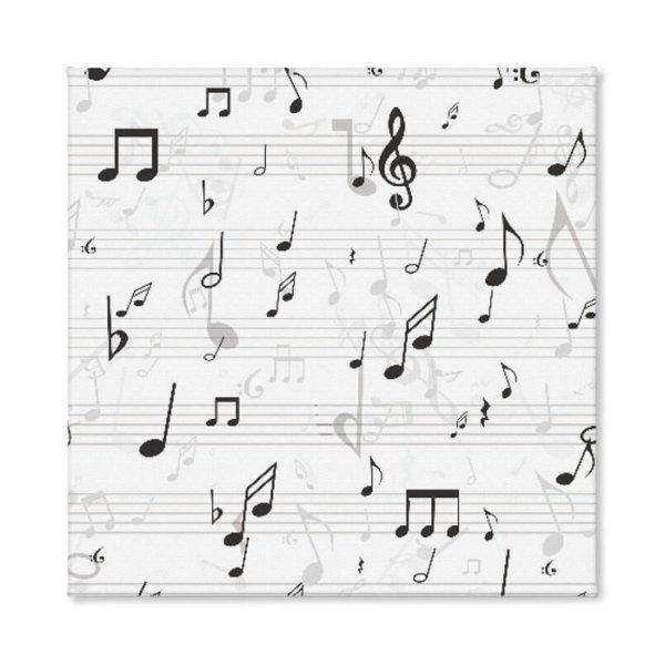 Плакат с нотами для детей