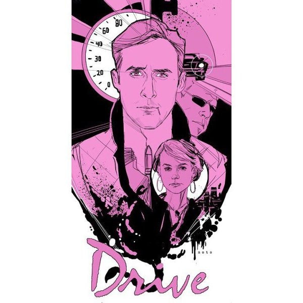 Райан Гослинг драйв Постер