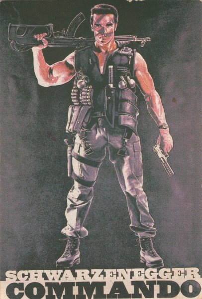 Арнольд Шварценеггер Коммандо 1985