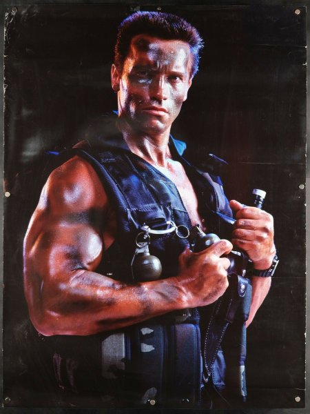 Коммандос Commando 1985 Постер