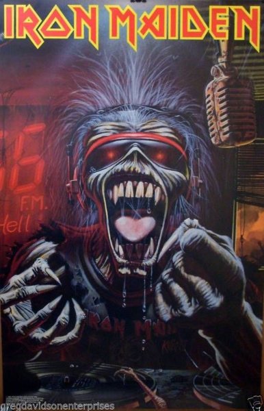 Постеры группы Iron Maiden