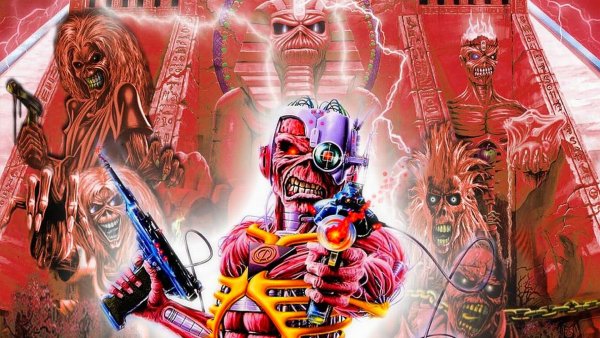 Постеры группы Iron Maiden