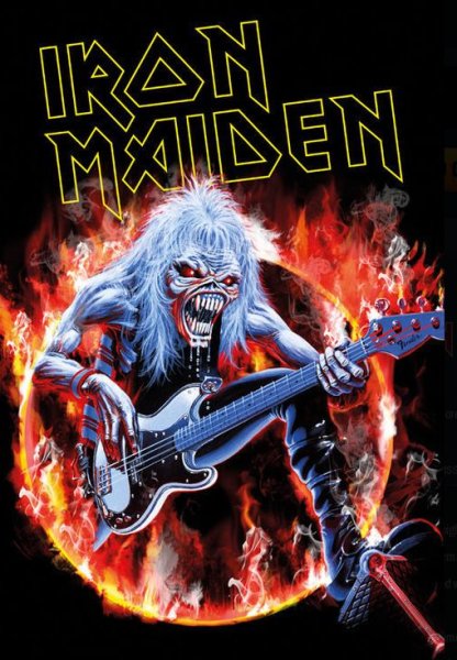 Обложки альбомов рок групп Айрон мейден