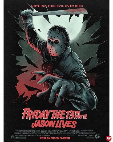 Постеры фильмов ужасов арт