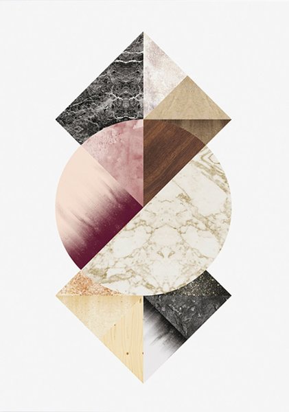 Постеры с геометрическим рисунком