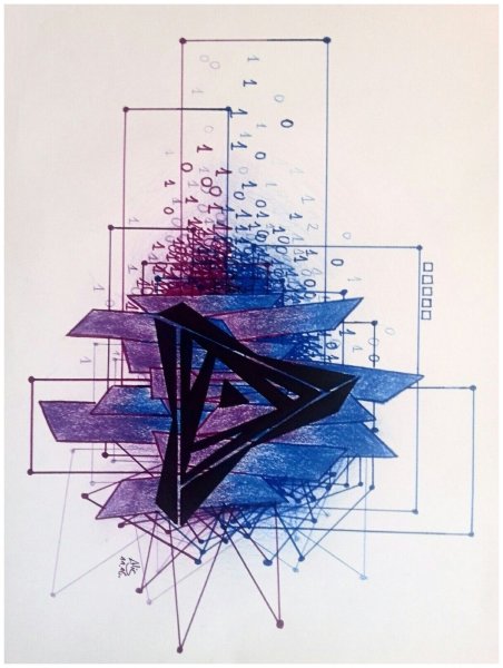 Постеры с геометрическими фигурами