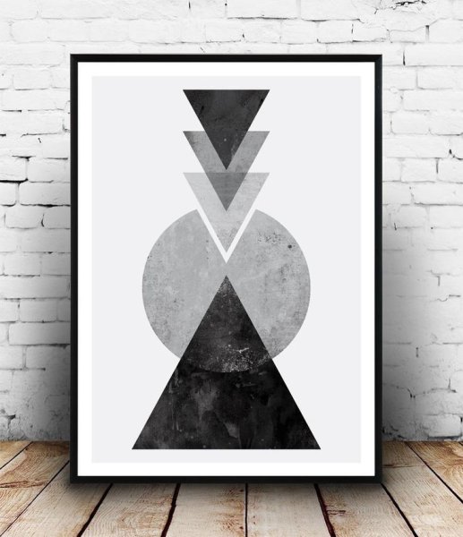 Минималистические геометрические фигуры