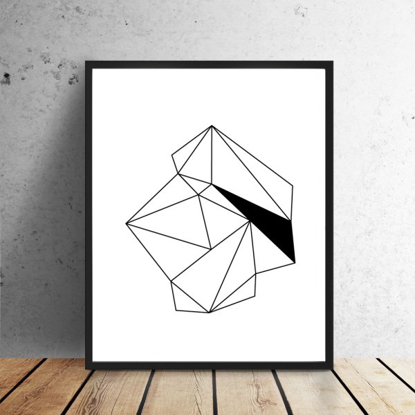 Графичные картины для интерьера