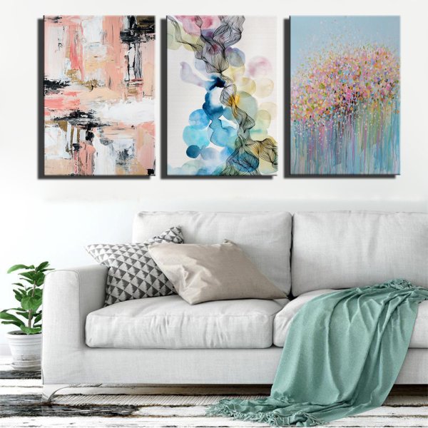 Акварельные постеры для интерьера