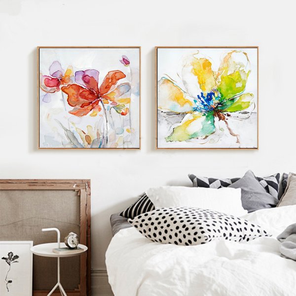 Интерьерные картины в спальню