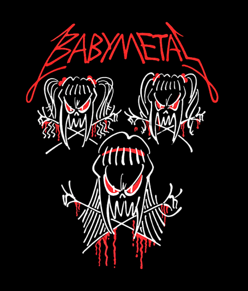 BABYMETAL надпись