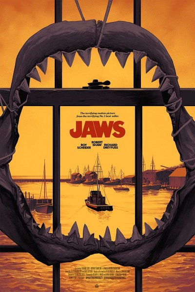 «Челюсти» (jaws 1975, Режиссёр Стивен Спилберг)