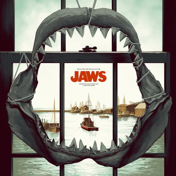 Jaws 1975 poster