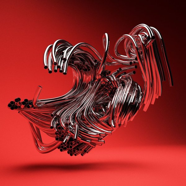 Металлическая Абстрактная скульптура