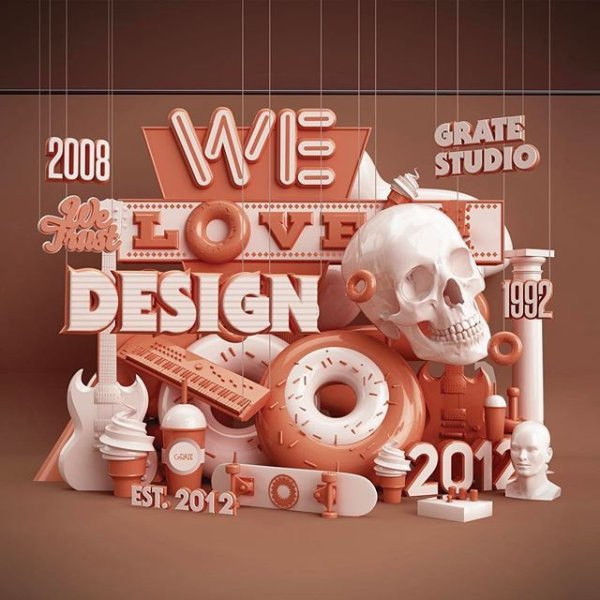 Зд дизайн реклама