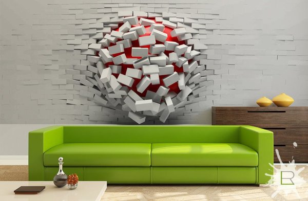 Оригинальные фотообои на стену