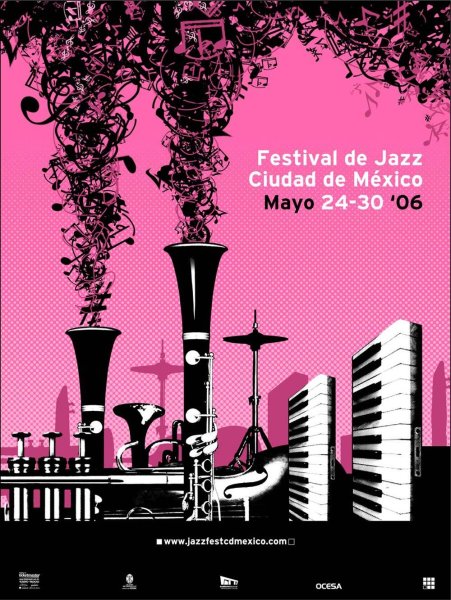 Плакат джаз