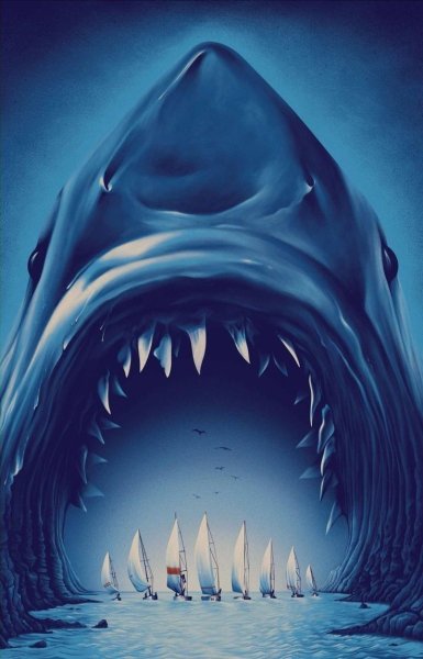 Челюсти Постер