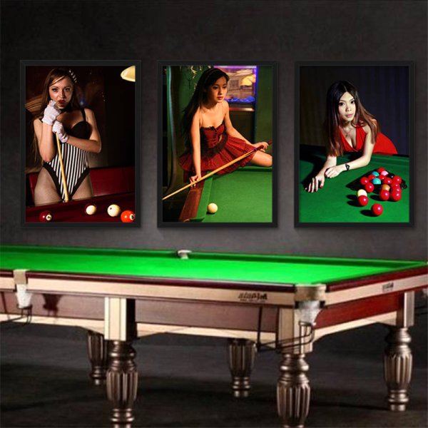 Картины в бильярдную комнату