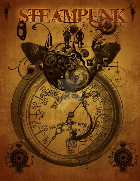Постеры в стиле стимпанк