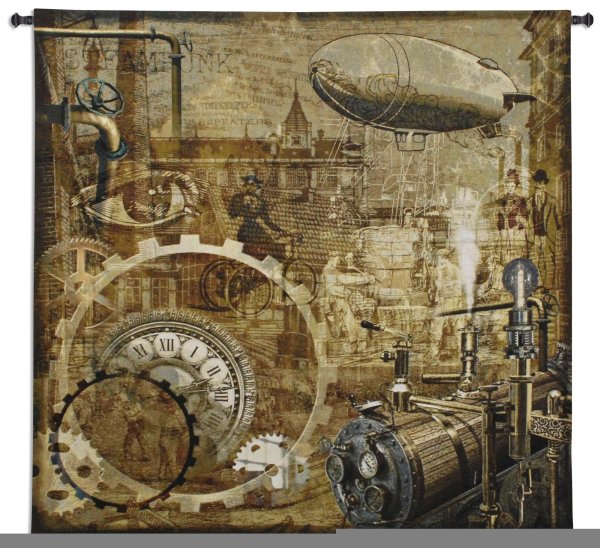 Плакаты в стиле стимпанк