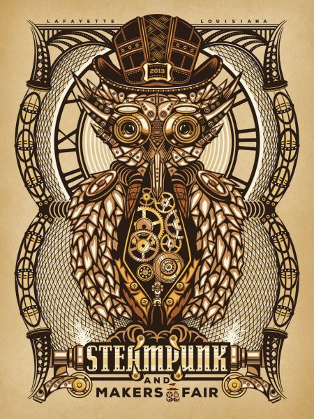 Стимпанк чертежи