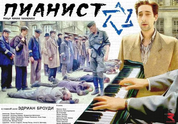 Пианист (the Pianist (2002)) Постер