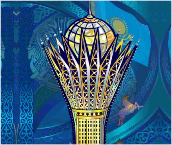 Астана Байтерек вектор