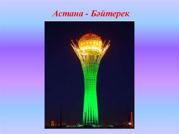 Сообщение о Казахстане с достопримечательностями