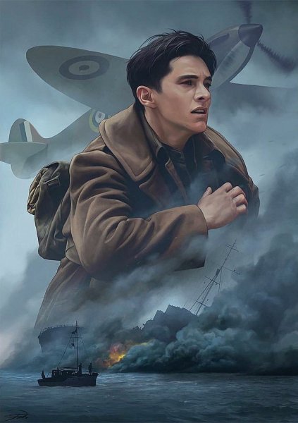 Дюнкерк фильм Постер