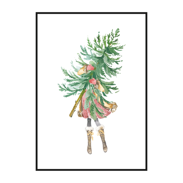 Новогодняя елка Постер