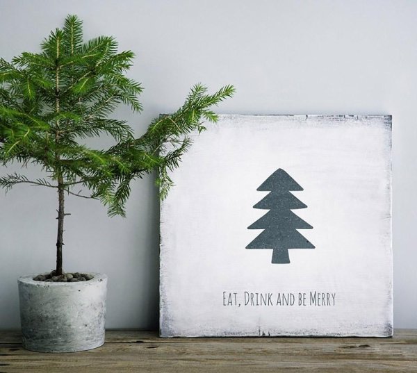 Новогодняя елка Постер