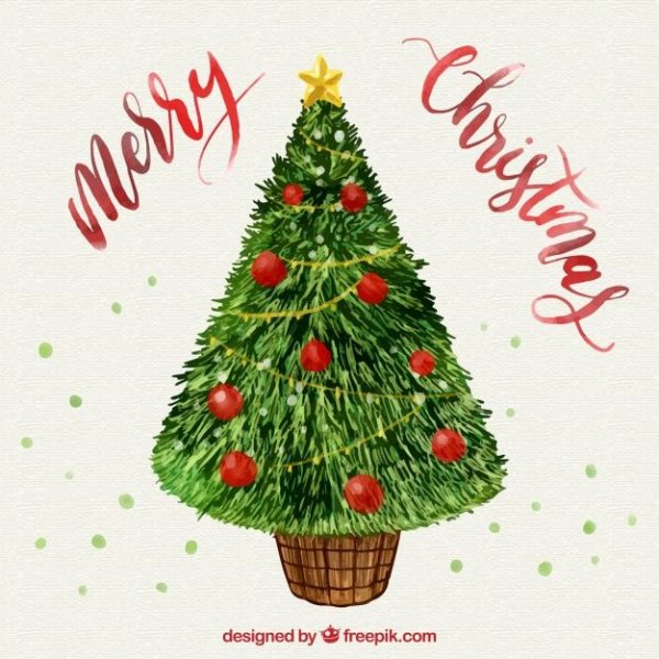 Новогодние открытки в скандинавском стиле