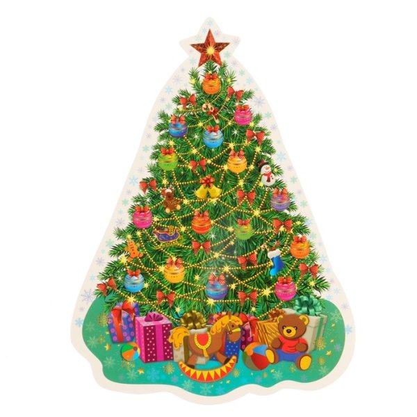 Елка плакат