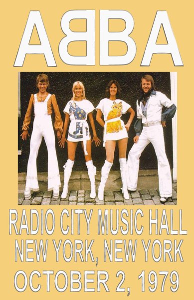 Постер ABBA 1978 1979