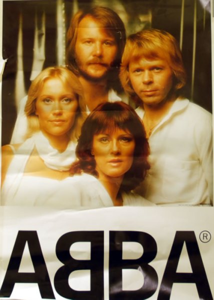 Постер ABBA 1978 1979
