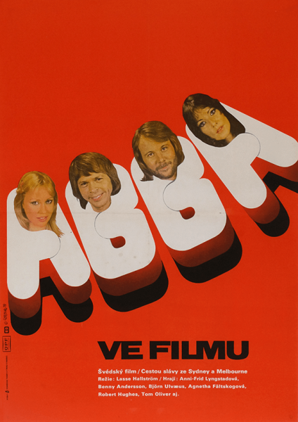 ABBA фильм 1977 Постер