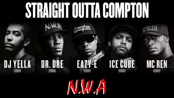 Straight Outta Compton Постер