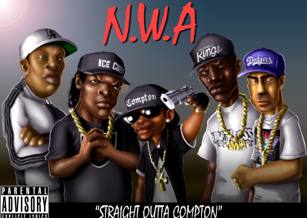 Straight Outta Compton Постер