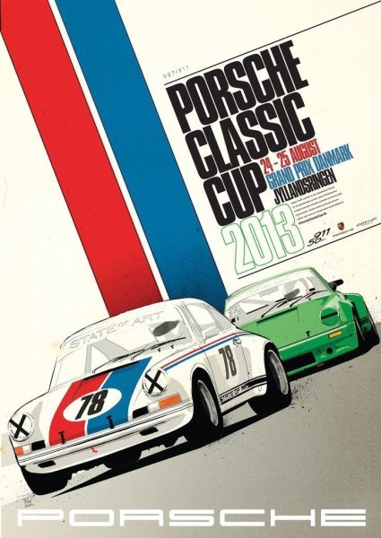 Porsche 911 poster