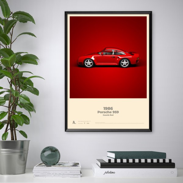 Постер Porsche 959